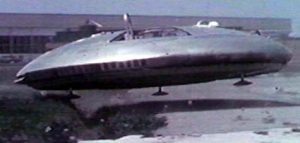 Color photo of Avro Car UFO