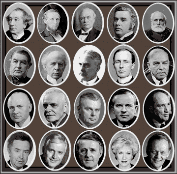 Image showing 20 prime minsters of canada