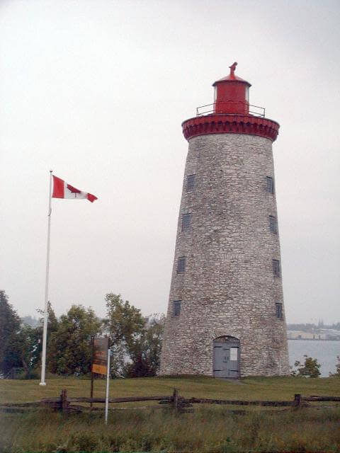 Image of Lighthouse at Windmill Point in Prescott Ontario