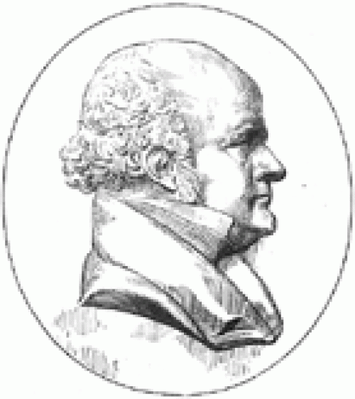 Portrait Drawing of Sir John Franklin