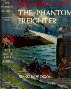 Book Cover of The Hardy Boys Phantom Freighter