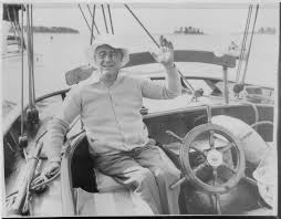 President Franklin D. Roosevelt Sailing off Campobello Island