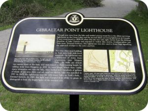 Plaque at Gibraltar Point Lighthouse
